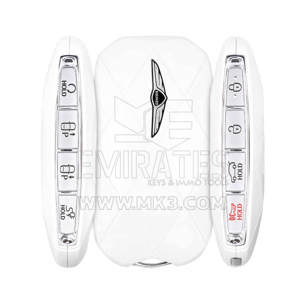 مفتاح ريموت ذكي أصلي لسيارة جينيسيس GV60 موديل 2023، 7 أزرار + زر واحد، تردد 433 ميجاهرتز، 95440-CU330