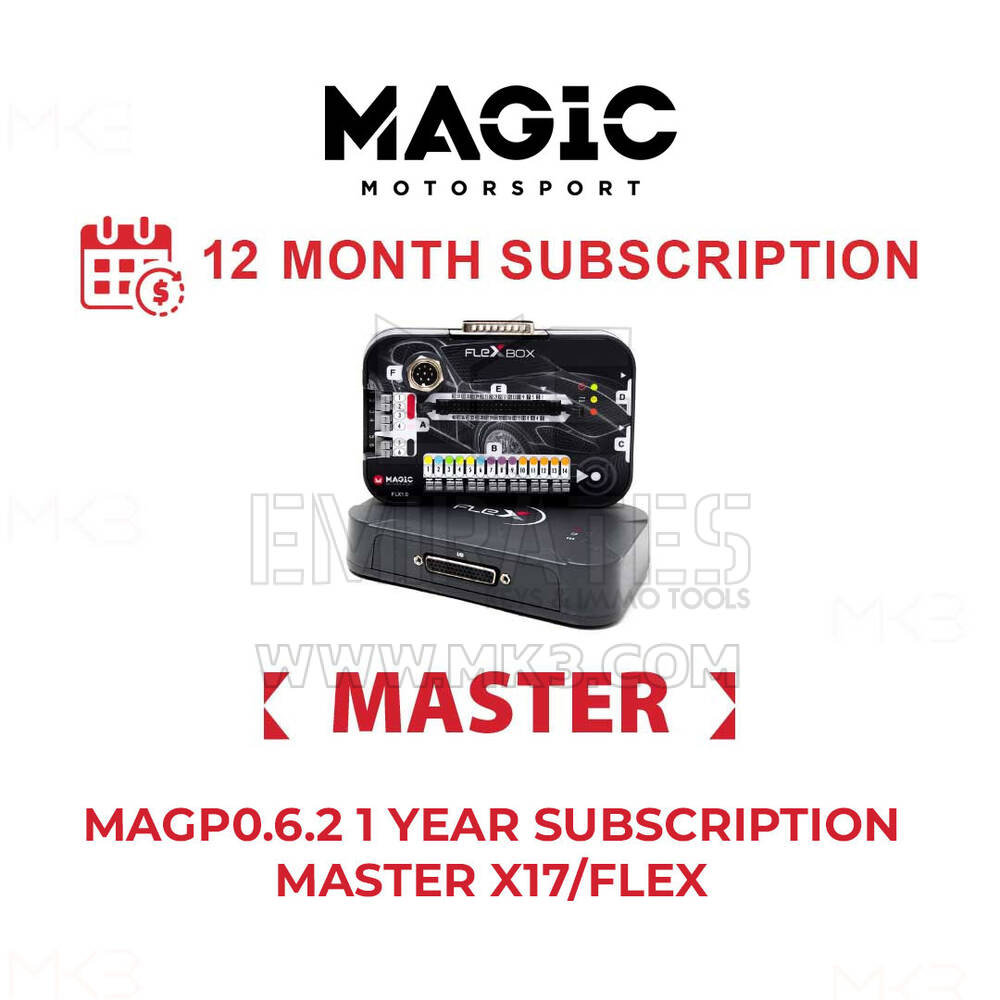Magic Motorsport - MAGP0.6.2 1 yıllık abonelik MASTER X17 / FLEX