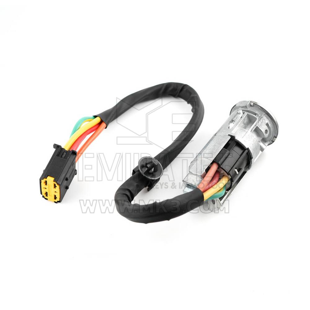 New Aftermarket Renault Clio Dacia Logan Sandero Ignition Lock 2 x Plastic Keys with Remote Button 4 Pin Compatible Part Number: 6001546809 / 806013230R | Emirates Keys