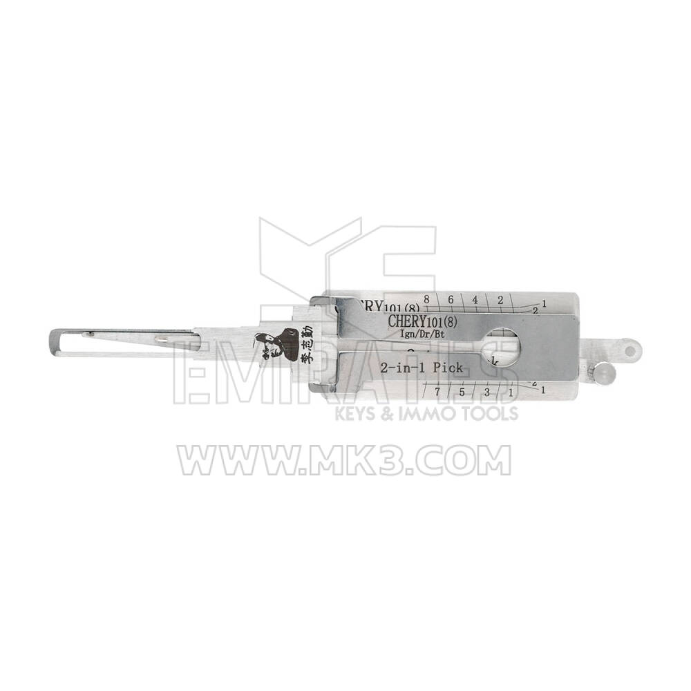 Original Lishi Chery 101 Laser Keyway With Side Groove Similar to Hu101