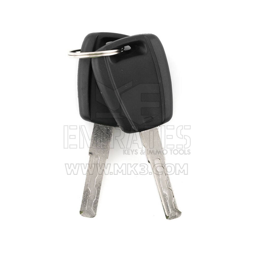 New Aftermarket Fiat Ducato Peugeot Boxer Citroen Jumper Ignition Lock Cylinder Key with chip hole - Compatible Part Number: 5568520 | Emirates Keys