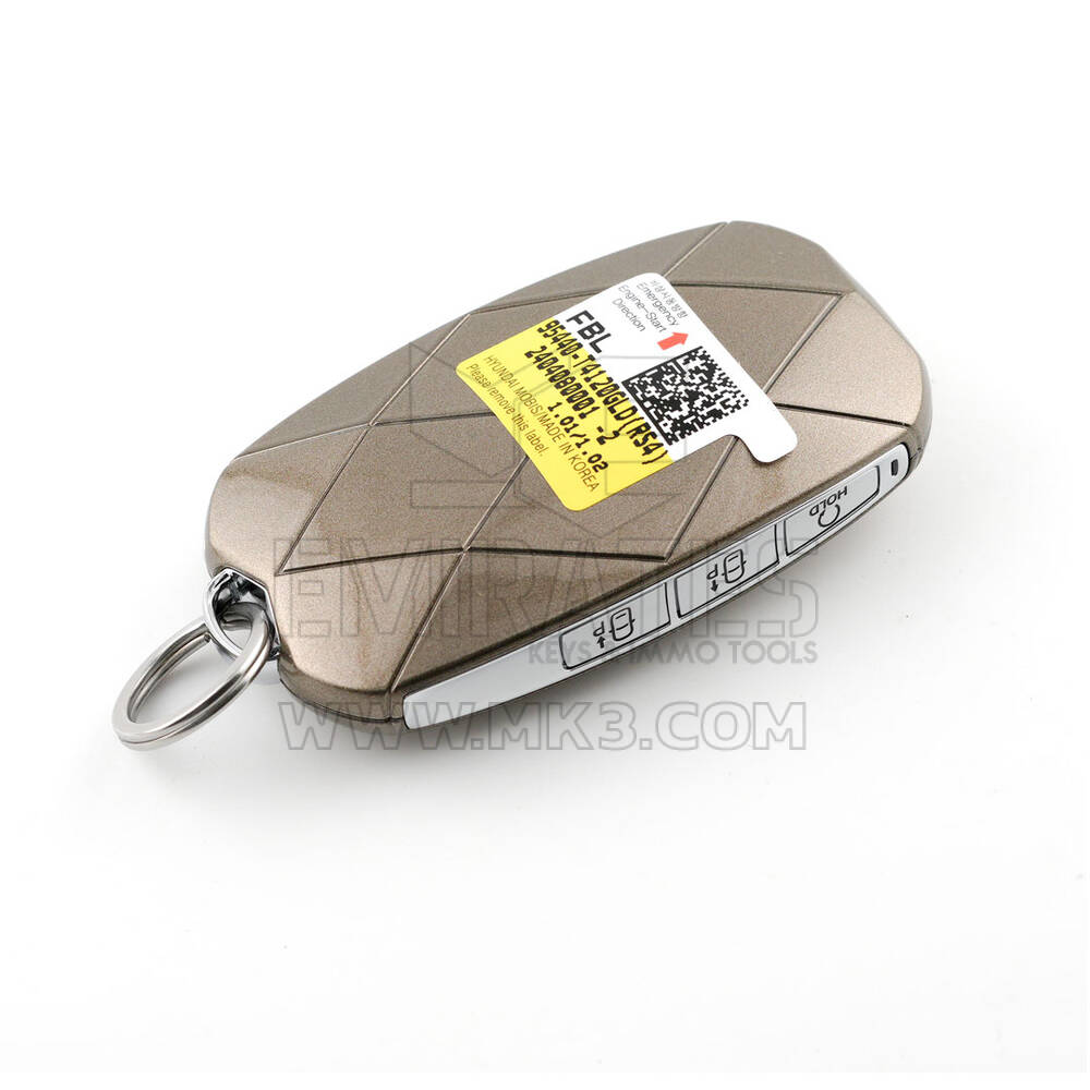 New Genesis G90 2024 Genuine / OEM Smart Remote Key 6+1 Buttons 433MHz OEM Part Number: 95440-T4120GLD , 95440T4120GLD | Emirates Keys