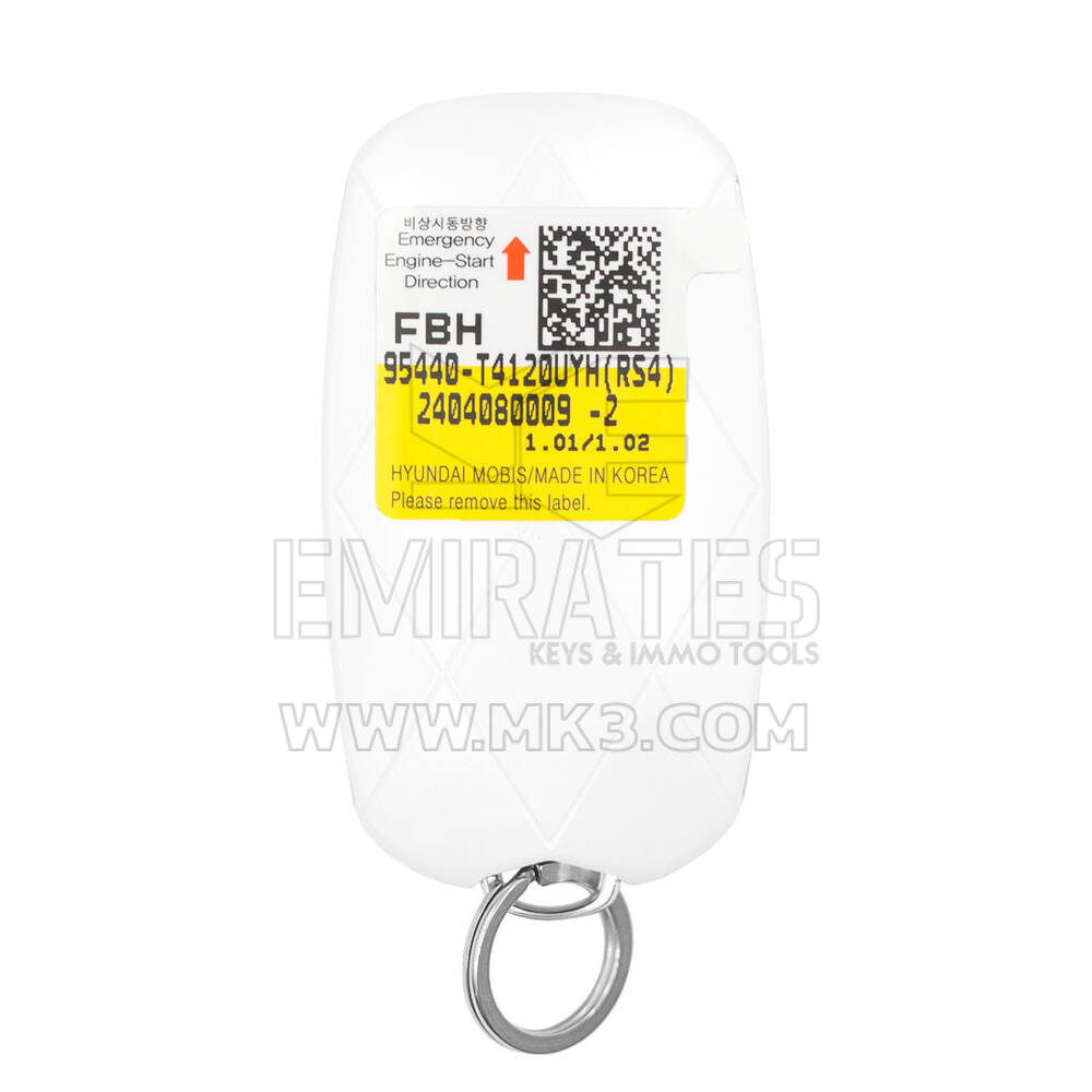 مفتاح التحكم عن بعد الذكي Genesis G90 2024 الأصلي / OEM 6 + 1 أزرار 433 ميجا هرتز رقم جزء OEM: 95440-T4120UYH، 95440T4120UYH | مفاتيح الإمارات