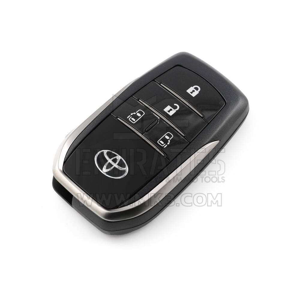 Nuevo Toyota Hiace 2019-2023 Llave remota inteligente original/OEM 4 botones 433 MHz Número de pieza OEM: 8990H-26061/8990H-26060 - FCC ID: B3J2K2R | Cayos de los Emiratos