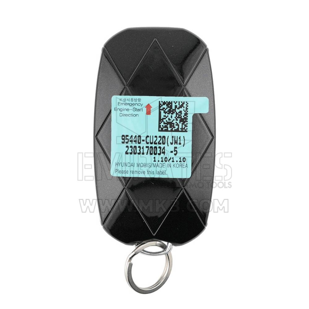 مفتاح ريموت ذكي أصلي/أصلي لسيارة هيونداي جينيسيس GV60 2023 جديد مزود بـ 5 أزرار و1 بتردد 433 ميجا هرتز، رقم القطعة الأصلي: 95440-CU220، 95440CU220 | مفاتيح الإمارات