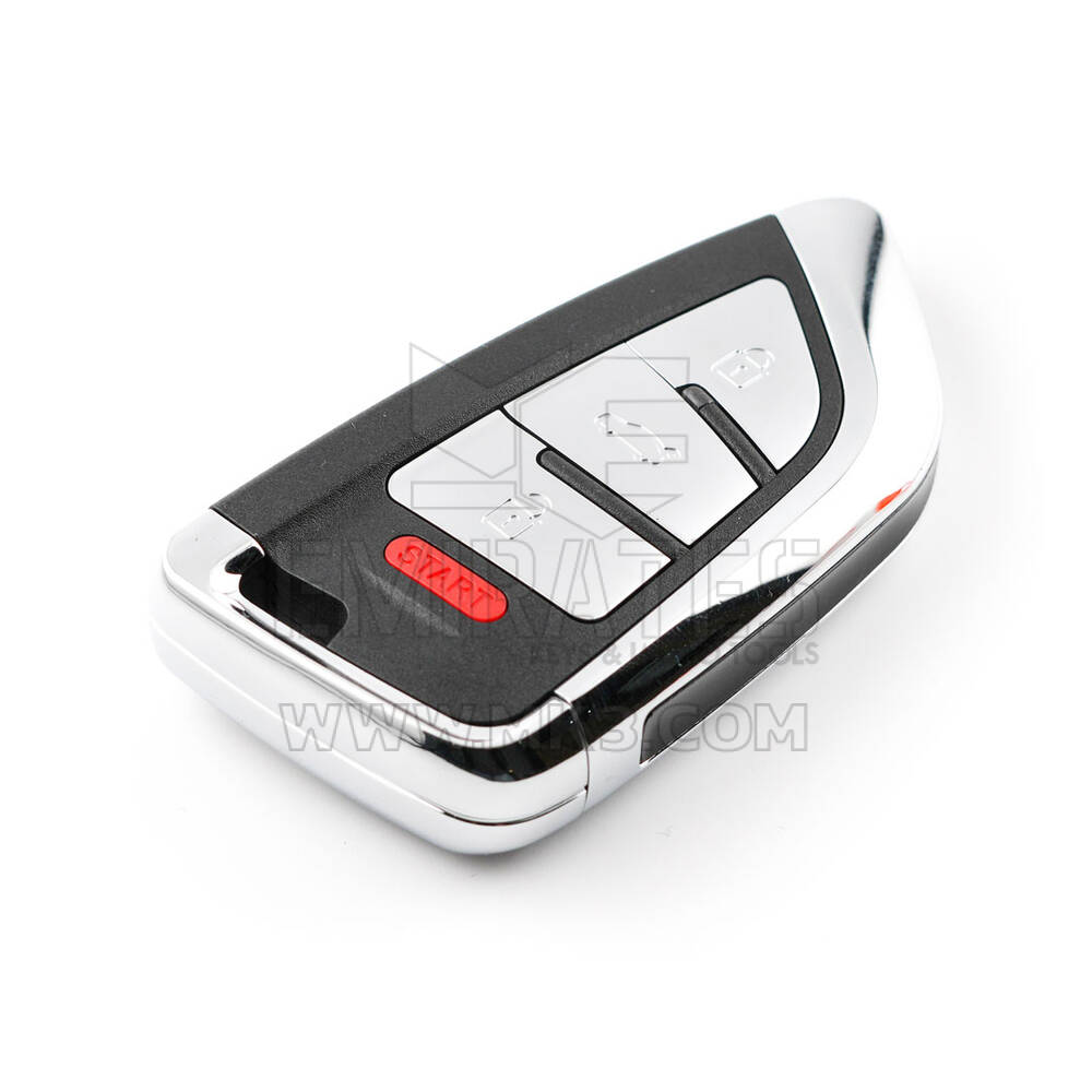 Novo controle remoto inteligente universal Xhorse estilo faca pequena com 4 botões, série XS, compatível com 4A/46/47/48/49 MQB48 MQB49 XSDFX2EN | Chaves Emirates
