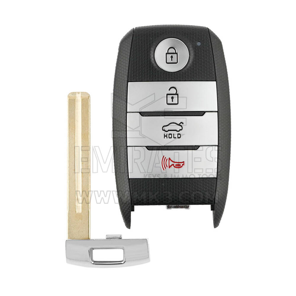 New Aftermarket KIA Optima 2015 Smart Remote Key 3+1 Buttons Sedan Trunk 433MHz FCC ID: SY5XMFNA433 | Emirates Keys