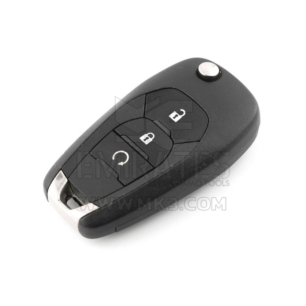 Usado Chevrolet 2019 Original Flip Remote Key 3 Botões Auto Start 433MHz | Emirates Keys