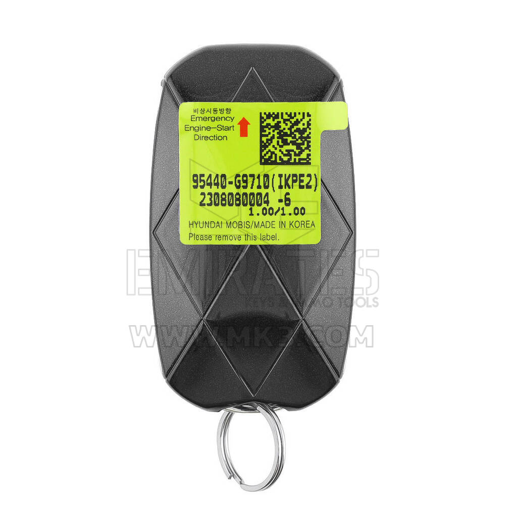 New Genesis G70 2024 Genuine / OEM Smart Remote Key 4 Buttons 433MHz OEM Part Number: 95440-G9710 , 95440G9710 | Emirates Keys