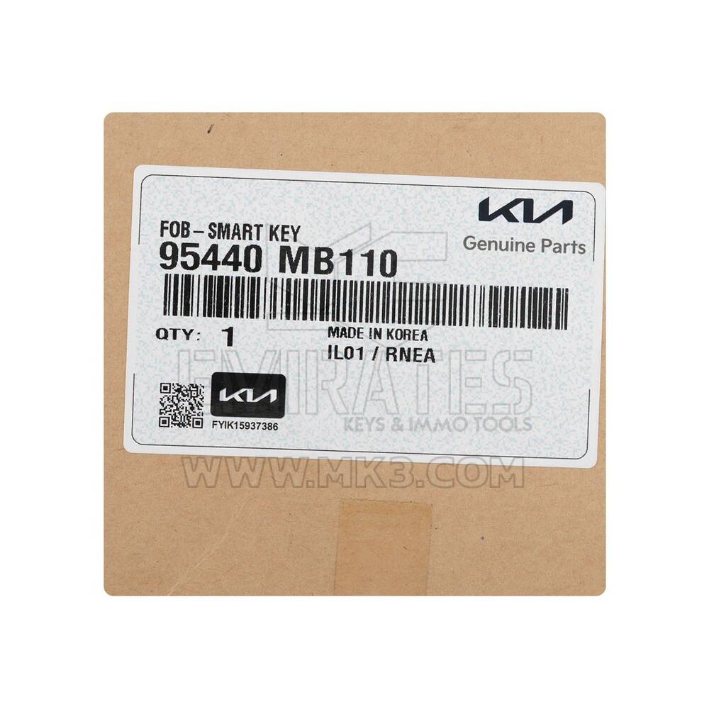 New Kia EV5 2024 Genuine / OEM Smart Remote Key 7 Buttons 433MHz OEM Part Number: 95440-MB110, 95440MB110 | Emirates Keys