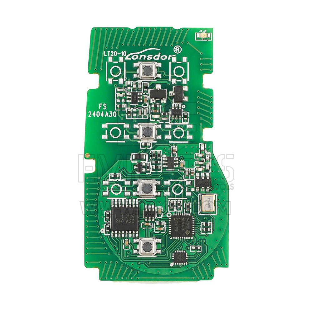 Lonsdor LT20-10 Chave remota inteligente universal PCB 4 botões | MK3