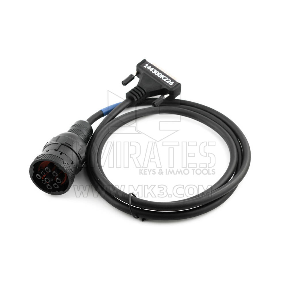 Nuovo Alientech Kess3 144300K226 CNH CUMMINS John Deere Cavo tondo a 9 pin | Chiavi degli Emirati