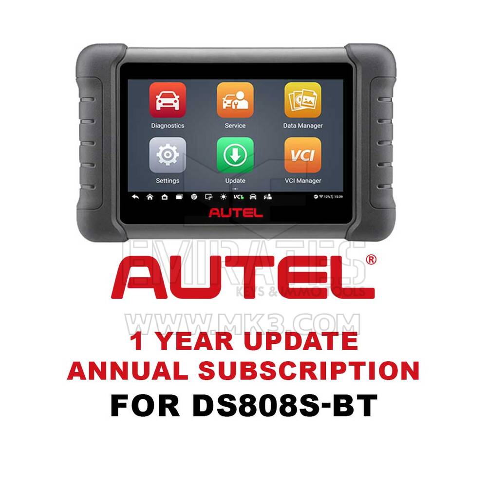 Обновление подписки Autel MaxiDAS DS808S-BT на 1 год