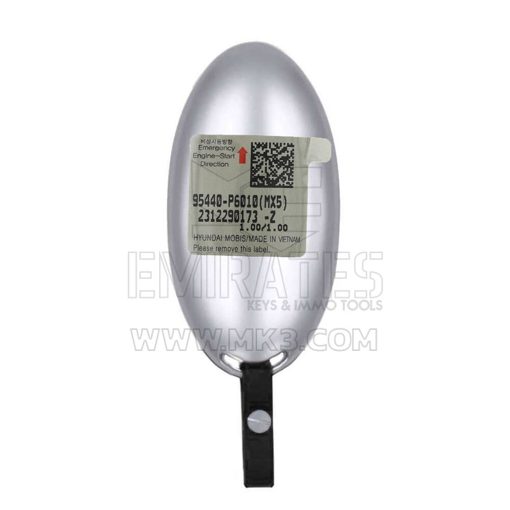 Llave remota inteligente original/OEM para Hyundai Santa Fe 2024, 4 botones, 433 MHz. Número de pieza OEM: 95440-P6010, 95440P6010 | Emirates Keys