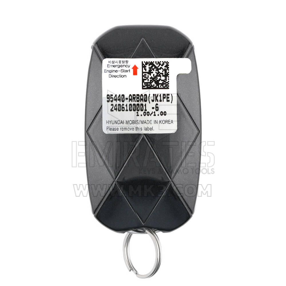New Genesis Genuine / OEM Smart Remote Key 4+1 Buttons 433MHz OEM Part Number: 95440-ARBA0, 95440ARBA0 | Emirates Keys