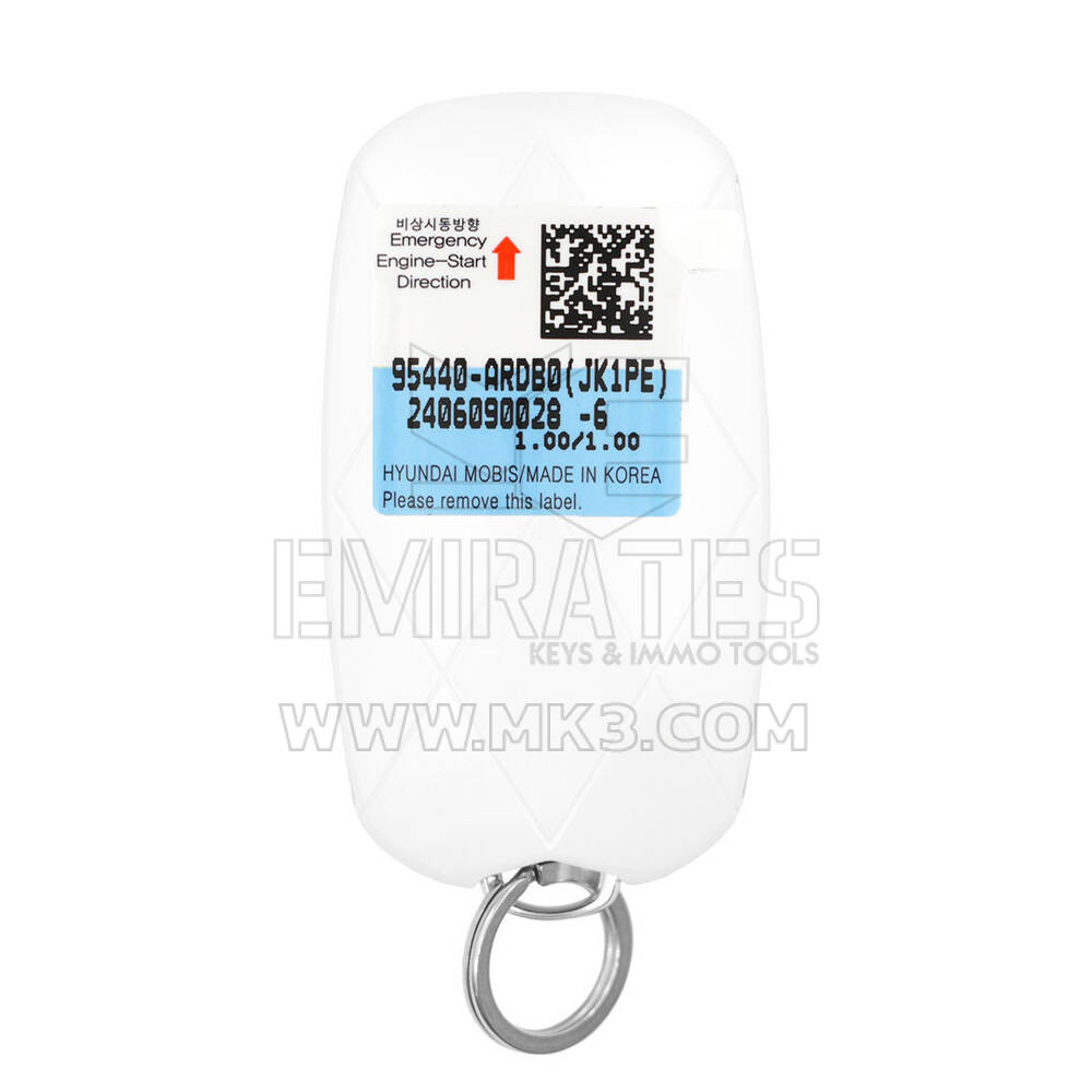 New Genesis Genuine / OEM Smart Remote Key 6+1 Buttons 433MHz OEM Part Number: 95440-ARDB0, 95440ARDB0 | Emirates Keys
