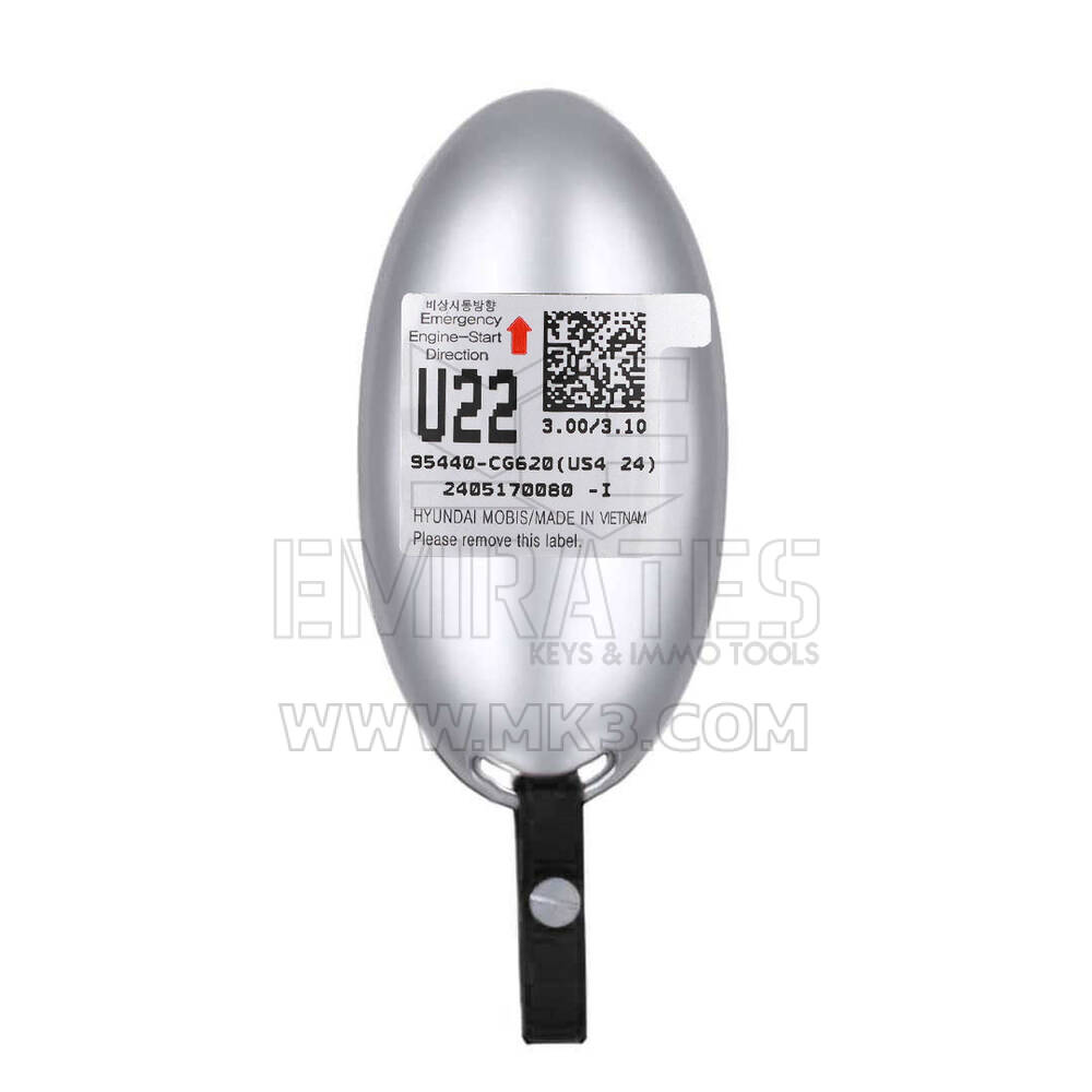 Новый оригинальный / OEM смарт-ключ с дистанционным управлением Hyundai Staria 2024, 3+1 кнопка, 433 МГц, номер детали OEM: 95440-CG620, 95440CG620 | Emirates Keys