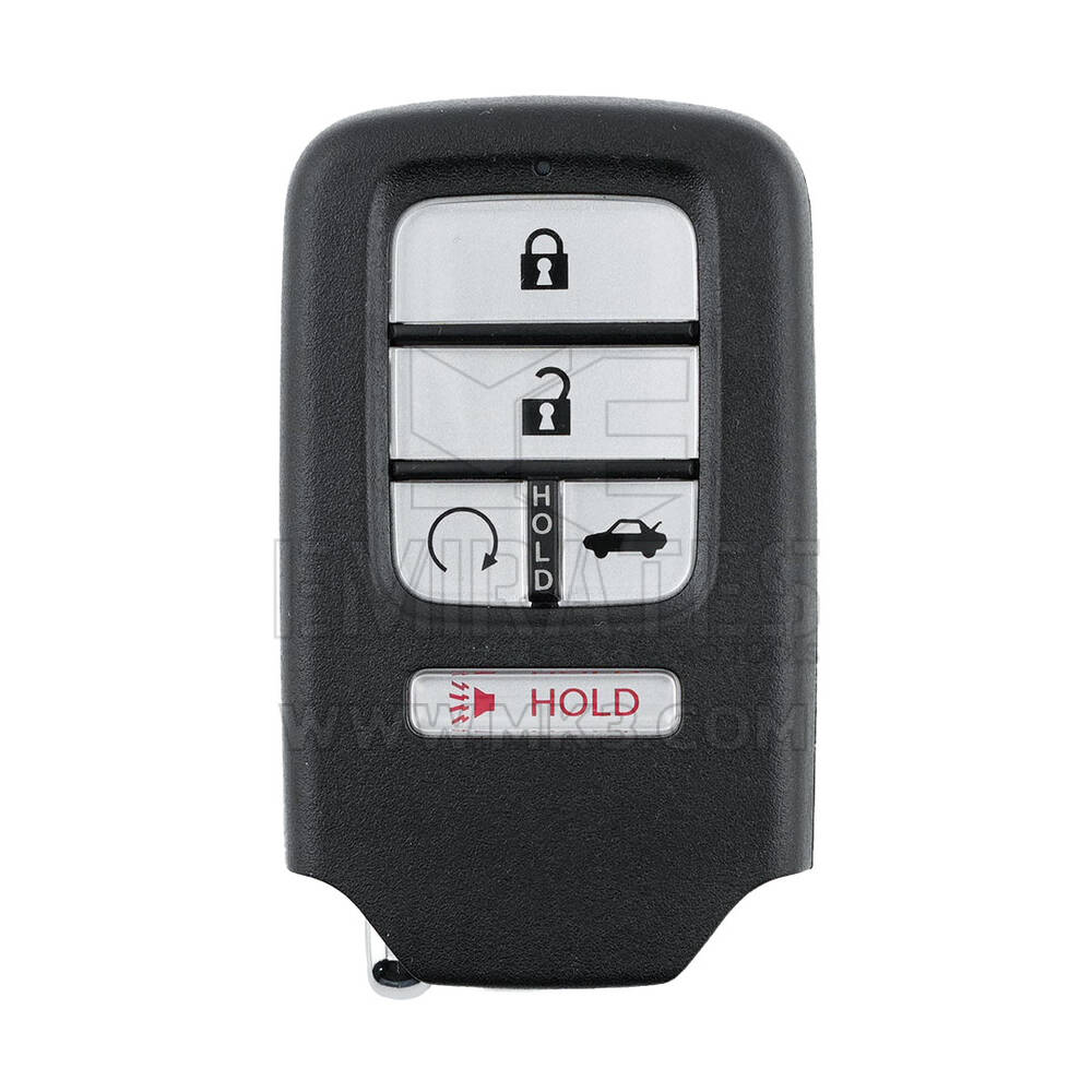Llave remota inteligente original Honda Accord 2021-2022 4+1 botones 433 MHz 72147-TVA-A22