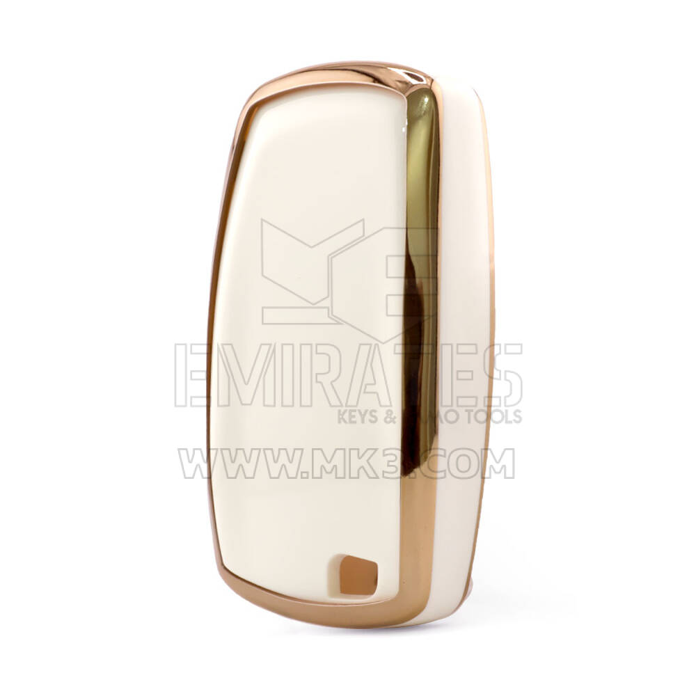 Funda nano para llave remota BMW de 3 botones, color blanco BMW-A11J3 | MK3