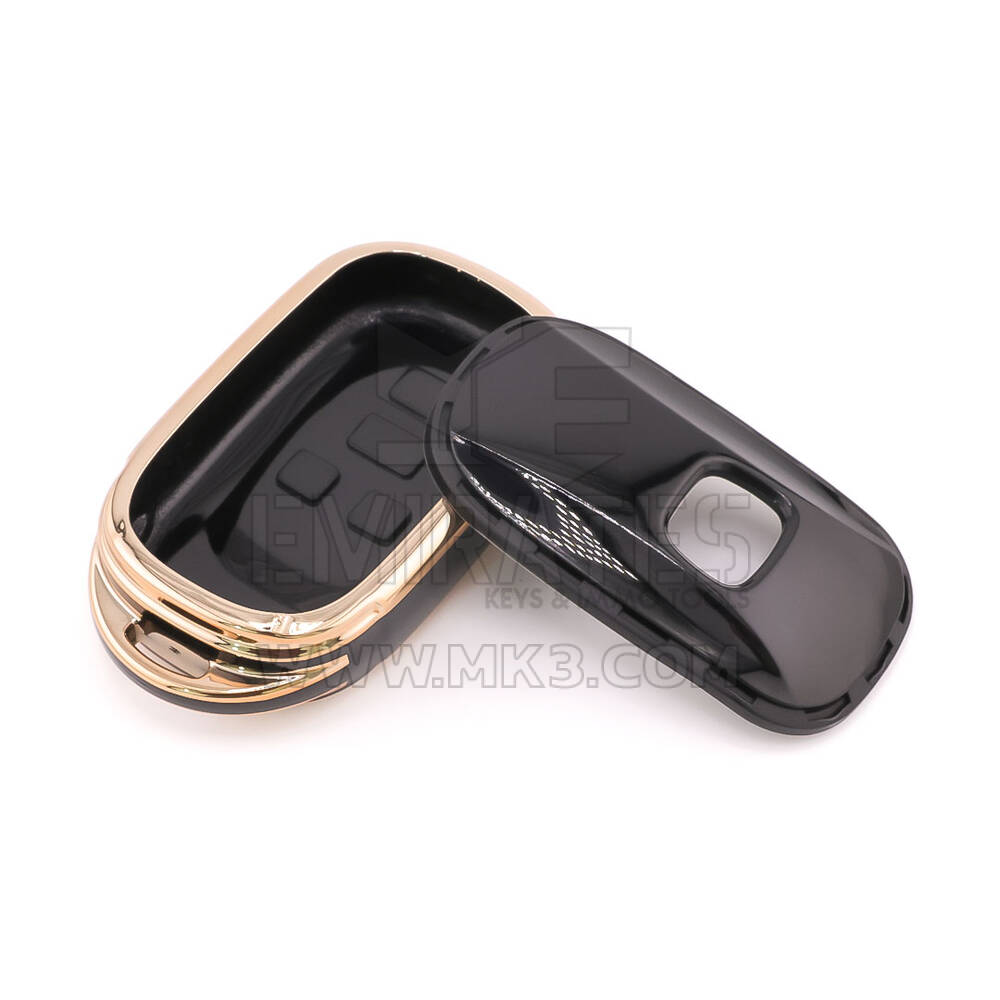 New Aftermarket Nano High Quality Cover For Honda Remote Key 3 Button Black Color HD-G11J3B | Emirates Keys
