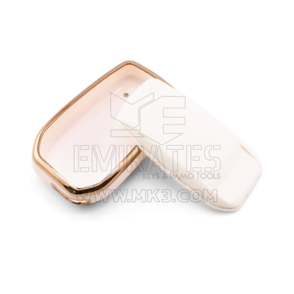 New Aftermarket Nano High Quality Cover For Toyota Remote Key 4 Button White Color TYT-A11J4BH | Emirates Keys