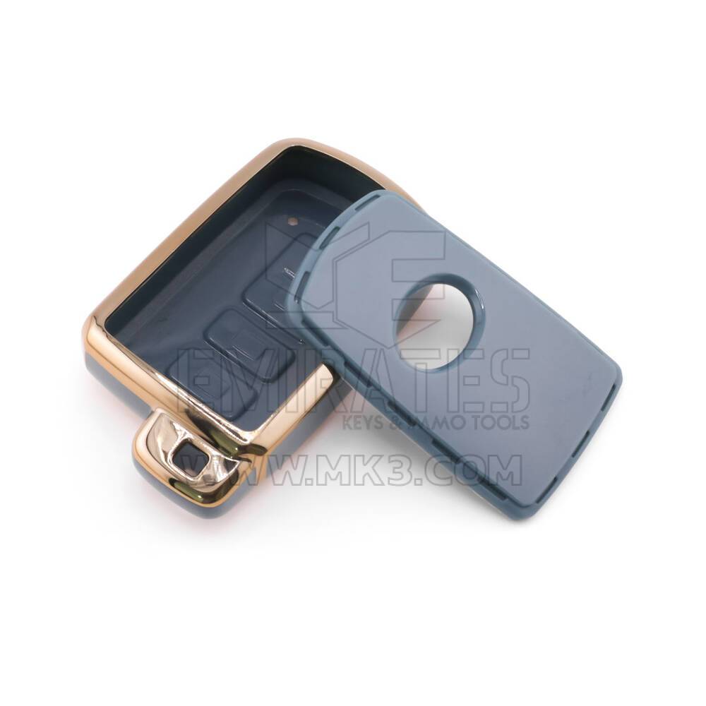 New Aftermarket Nano High Quality Cover For Toyota Remote Key 3 Button Gray Color TYT-D11J3A | Emirates Keys