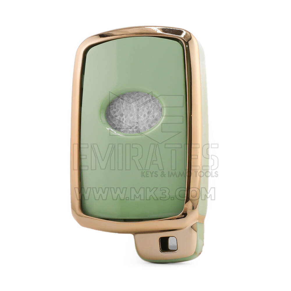 Funda nano para llave remota Toyota de 3 botones, color verde TYT-D11J3B | MK3
