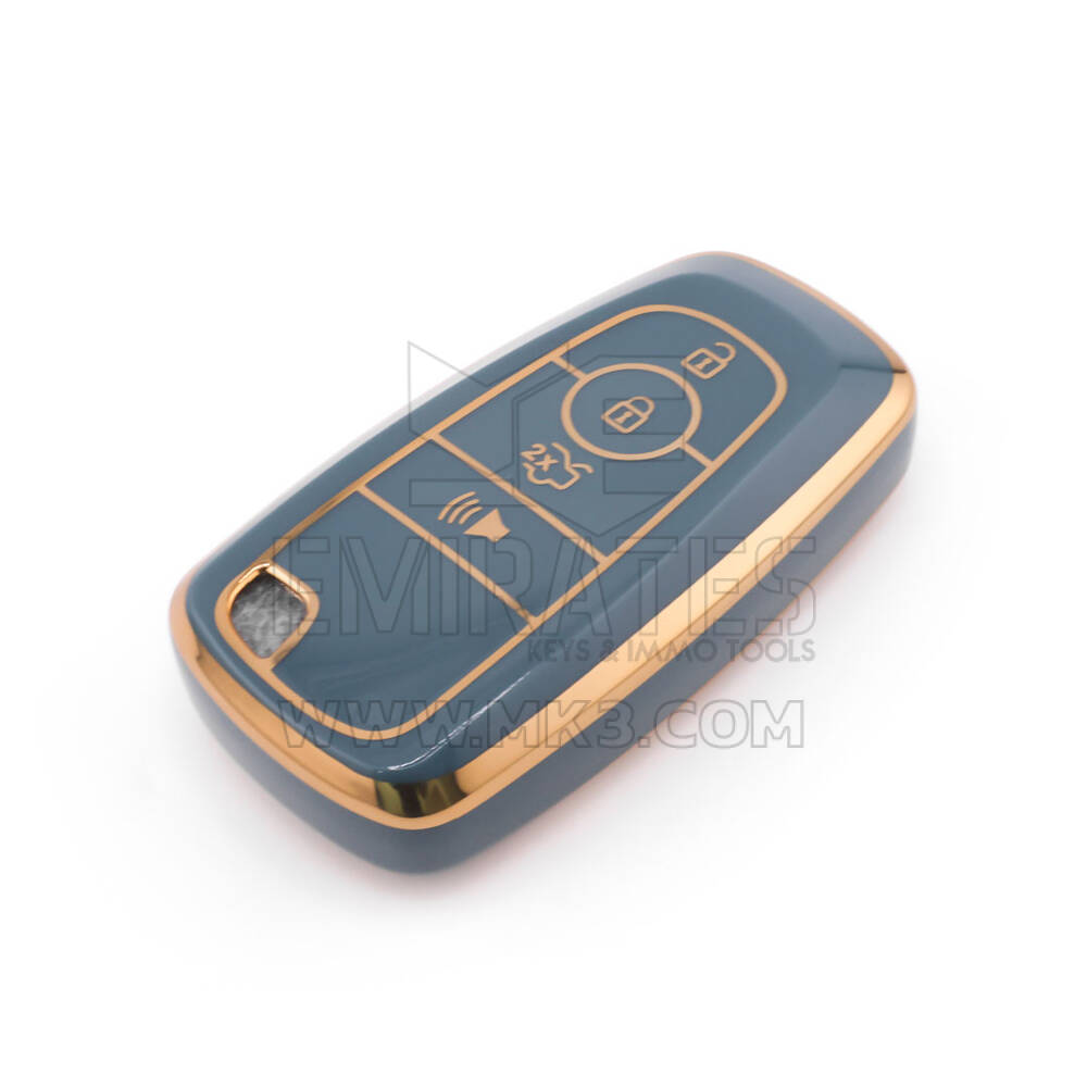 New Aftermarket Nano High Quality Cover For Ford Remote Key 4 Button Gray Color Ford-B11J4B | Emirates Keys