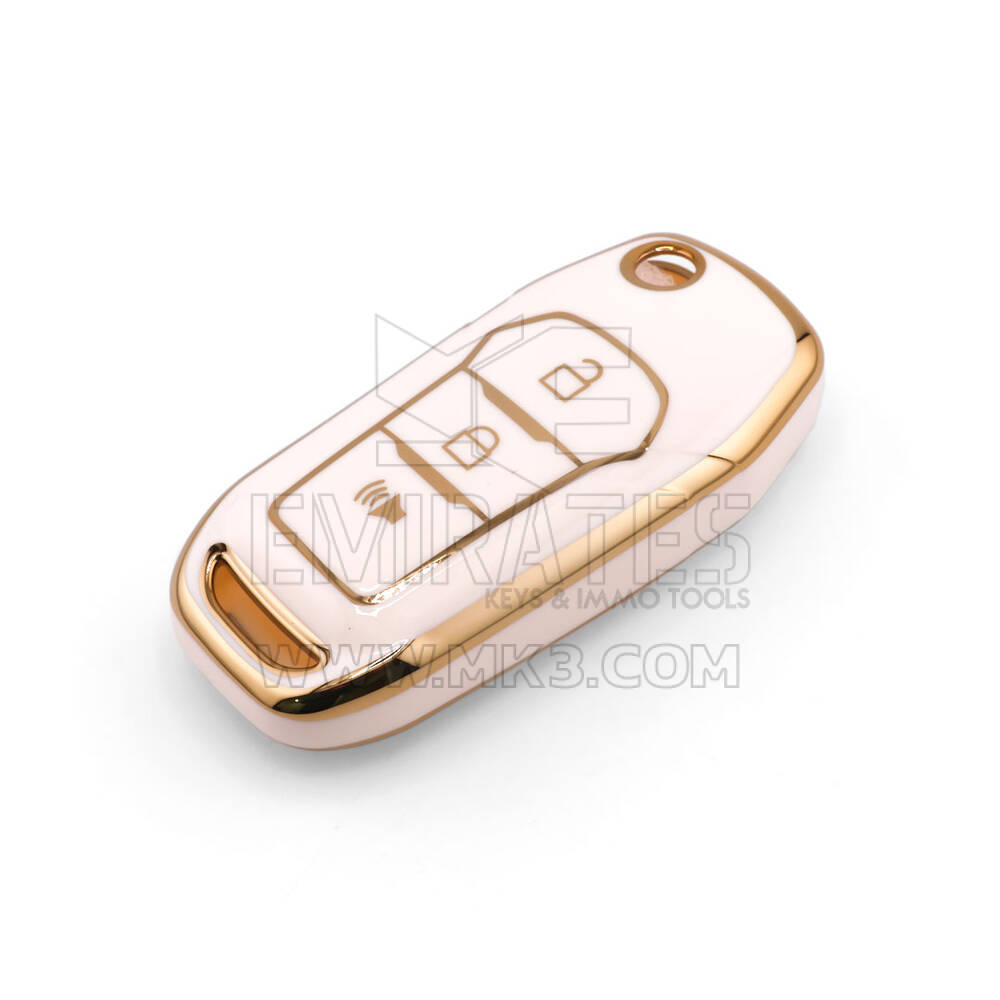New Aftermarket Nano High Quality Cover For Ford Remote Key 3 Button White Color Ford-F11J3B | Emirates Keys