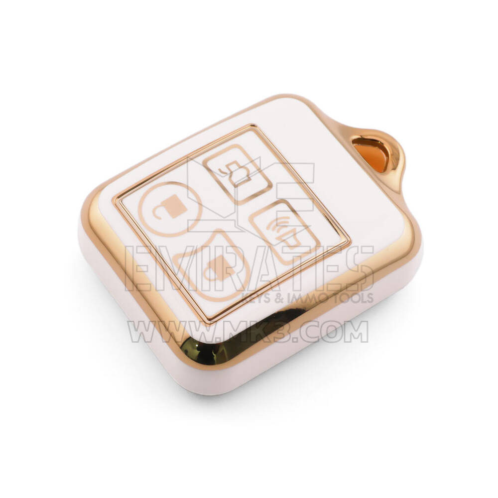 New Aftermarket Nano High Quality Cover For Ford Remote Key 4 Button White Color Ford-M11J4 | Emirates Keys