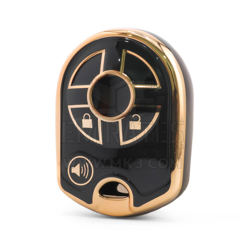 Nano High Quality Cover For Ford Remote Key 3 Button Black Color Ford-K11J3