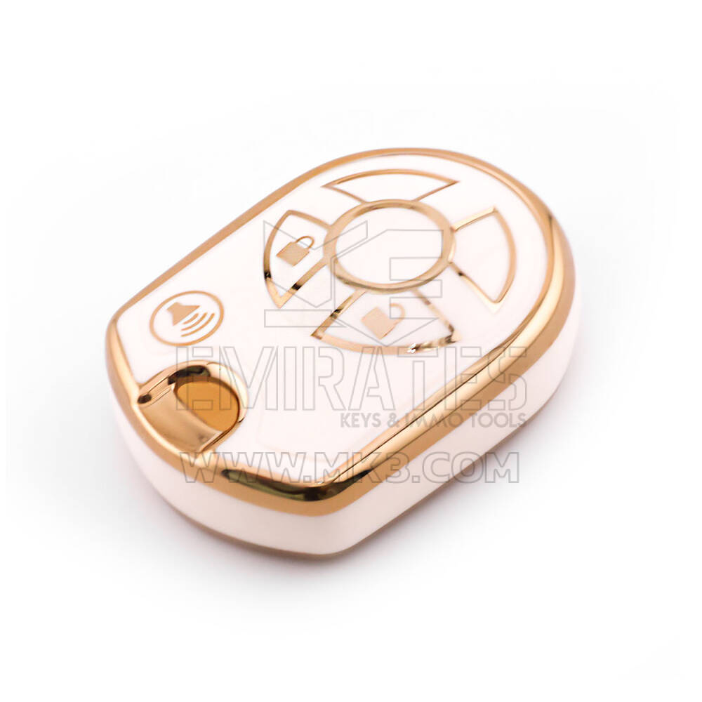 New Aftermarket Nano High Quality Cover For Ford Remote Key 3 Button White Color Ford-K11J3 | Emirates Keys