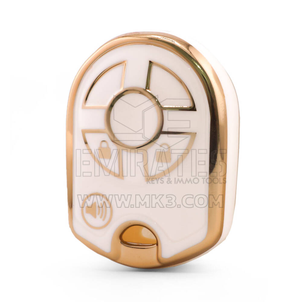 Nano High Quality Cover For Ford Remote Key 3 Button White Color Ford-K11J3