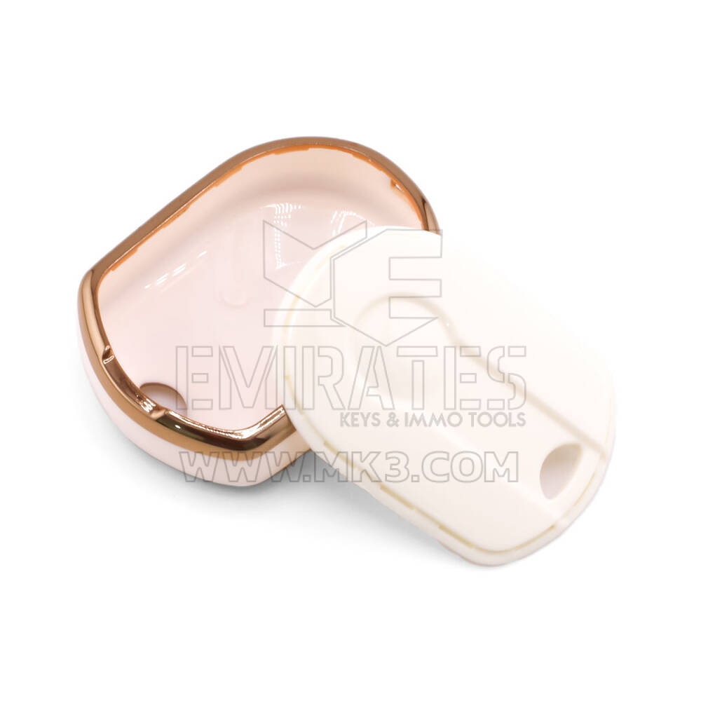 New Aftermarket Nano High Quality Cover For Ford Remote Key 4 Button White Color Ford-K11J4 | Emirates Keys