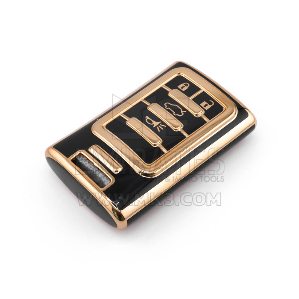 Cadillac Uzaktan Anahtar 4 Düğme Siyah Renkli CDLC-C11J4 İçin Yeni Satış Sonrası Nano Yüksek Kaliteli Kılıf | Emirates Keys