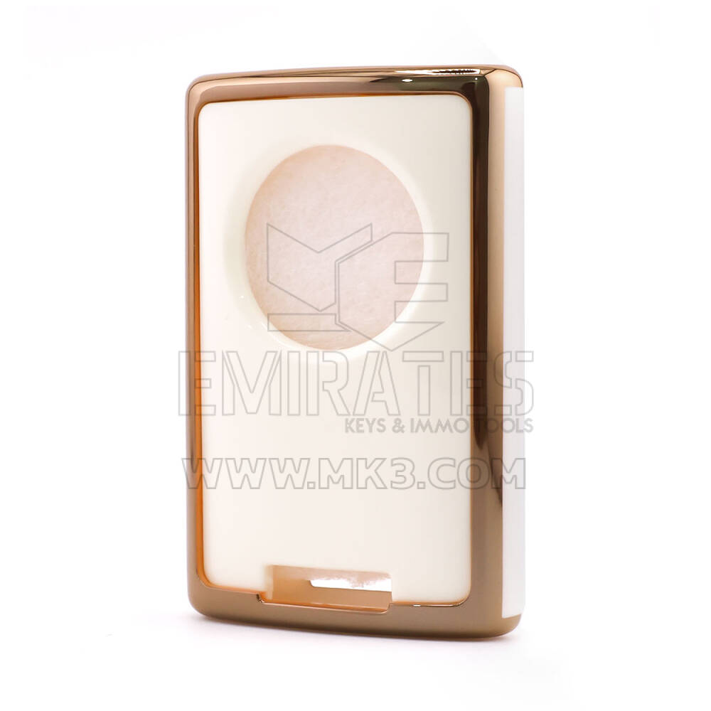 Cadillac Uzaktan Anahtar 4 Düğme Beyaz CDLC-C11J4 İçin Nano Kılıf | MK3