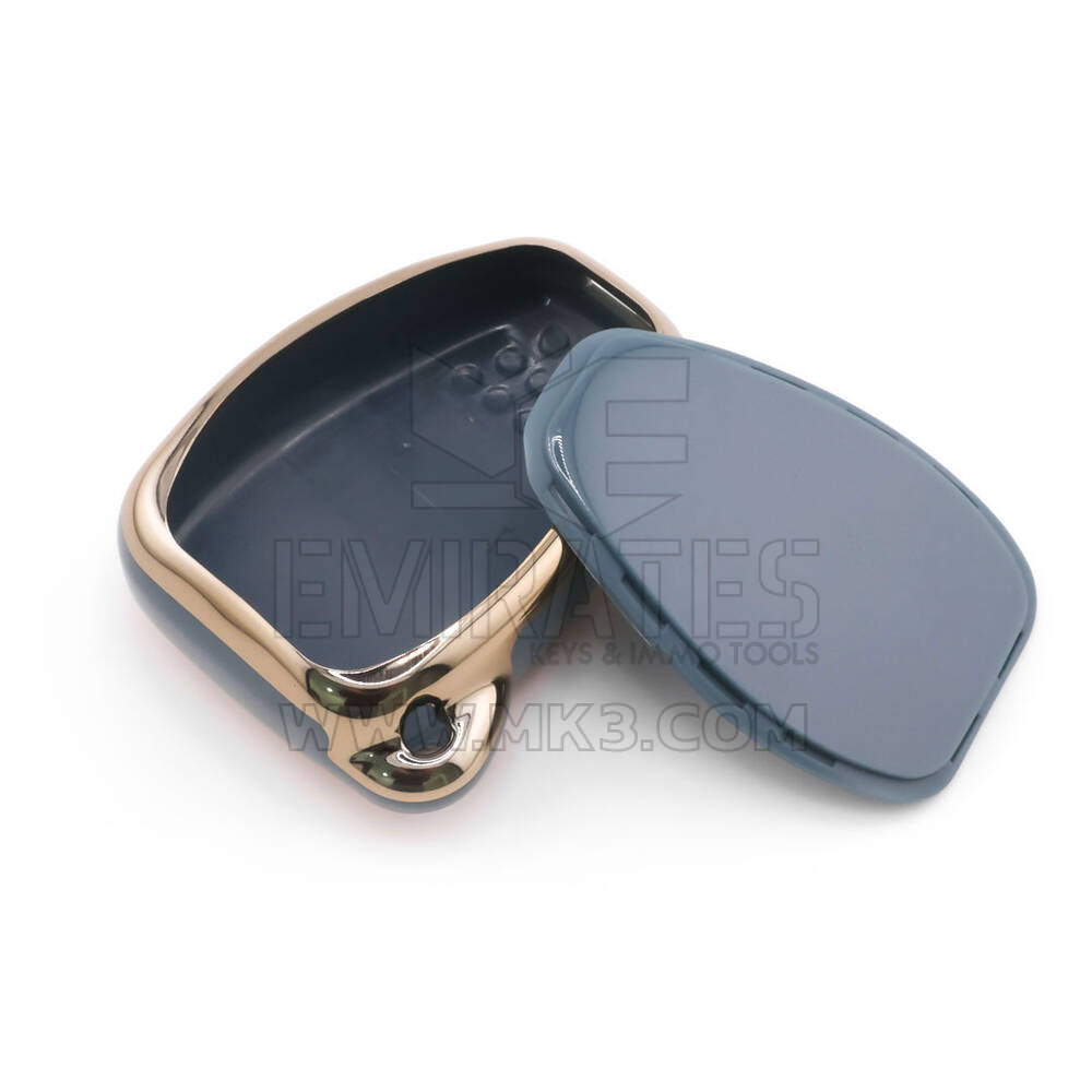 New Aftermarket Nano High Quality Cover For Chrysler Remote Key 4 Button Gray Color CRSL-A11J4 | Emirates Keys