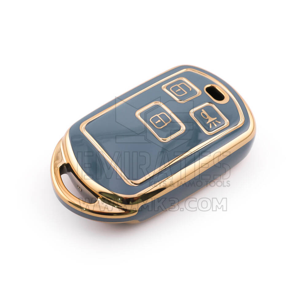 New Aftermarket Nano High Quality Cover For Kia Remote Key 3 Button Gray Color KIA-R11J | Emirates Keys