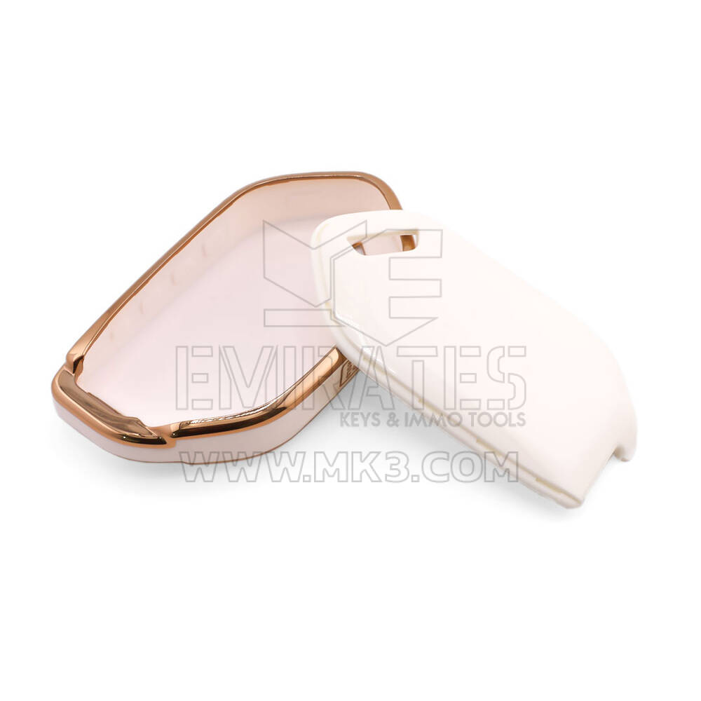 New Aftermarket Nano High Quality Cover For Kia Remote Key 4 Button White Color KIA-S11J4 | Emirates Keys
