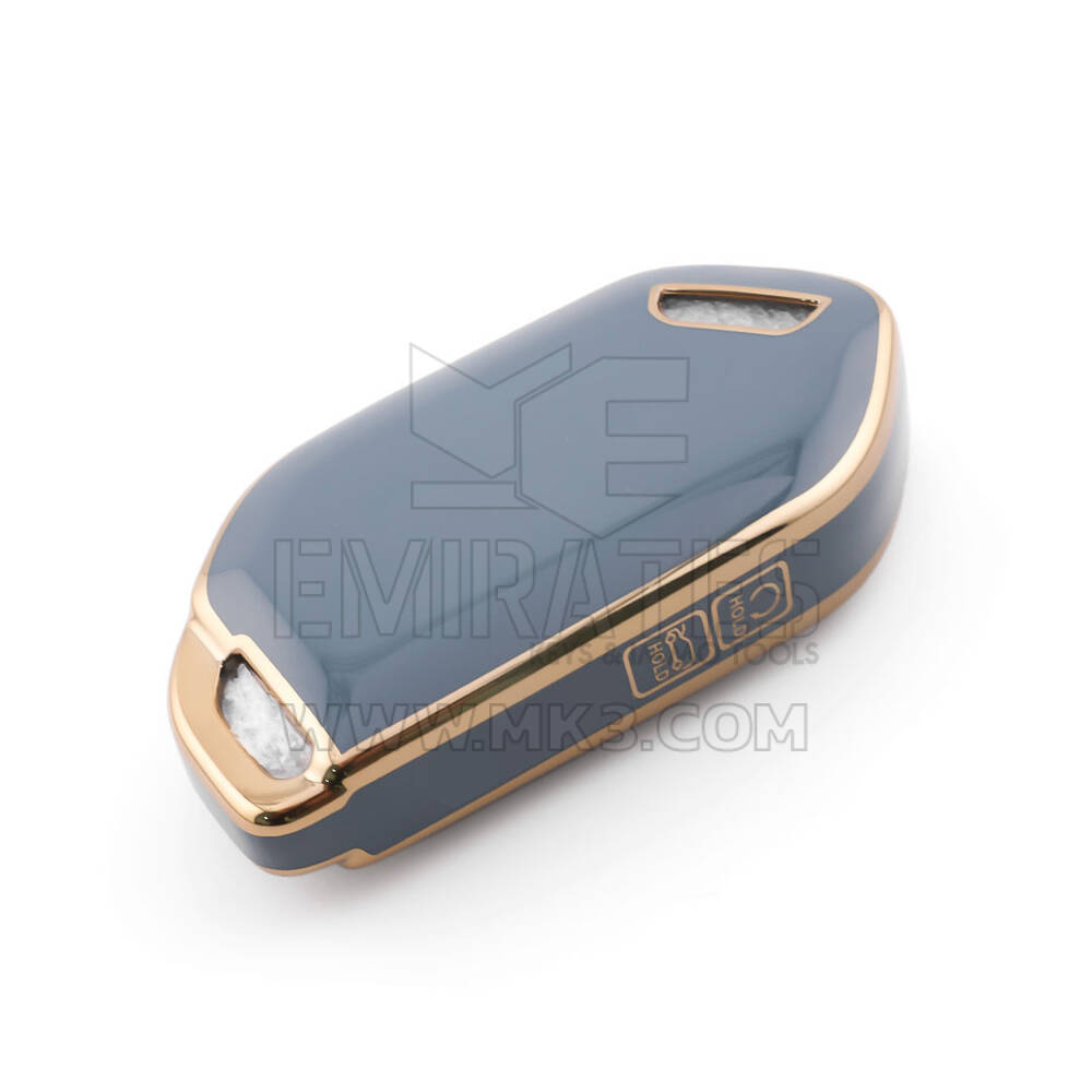 New Aftermarket Nano High Quality Cover For Kia Remote Key 6 Button Gray Color KIA-S11J6 | Emirates Keys