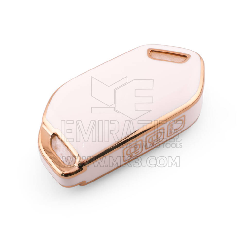 New Aftermarket Nano High Quality Cover For Kia Remote Key 7 Button White Color KIA-S11J7A | Emirates Keys