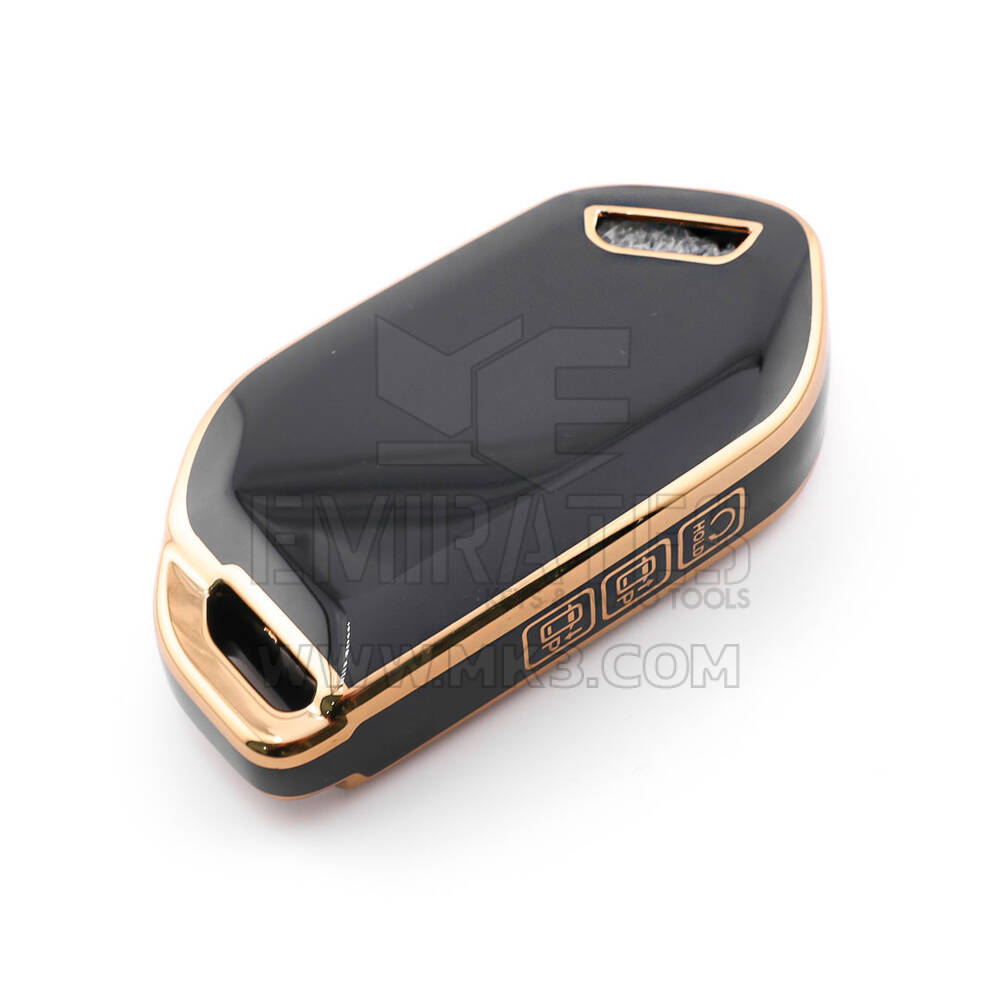 New Aftermarket Nano High Quality Cover For Kia Remote Key 7 Button Black Color KIA-S11J7B | Emirates Keys