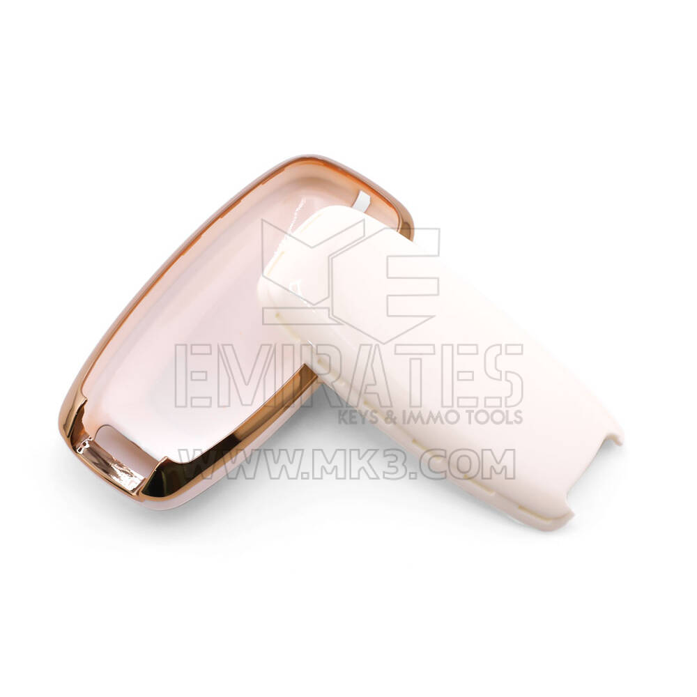 New Aftermarket Nano High Quality Cover For Nissan Remote Key 4 Button White Color NS-C11J4A | Emirates Keys