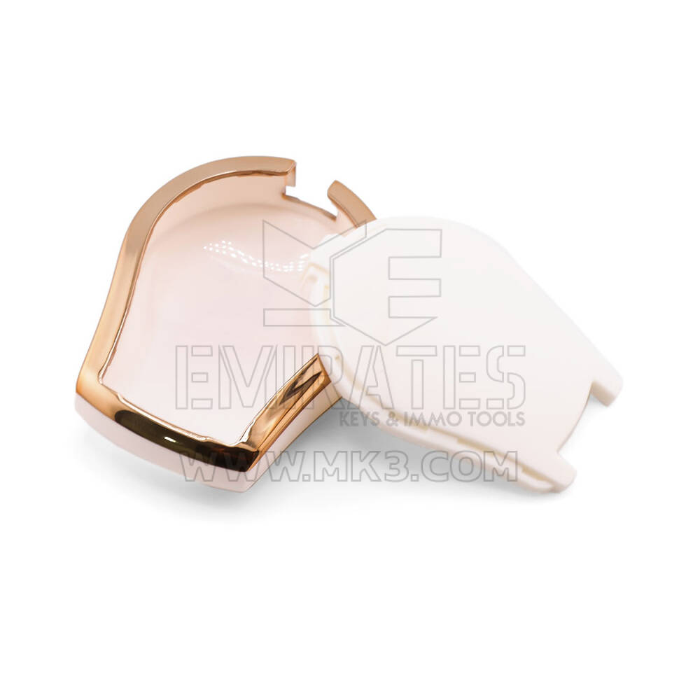 New Aftermarket Nano High Quality Cover For Nissan Remote Key 3 Button White Color NS-D11J3B | Emirates Keys