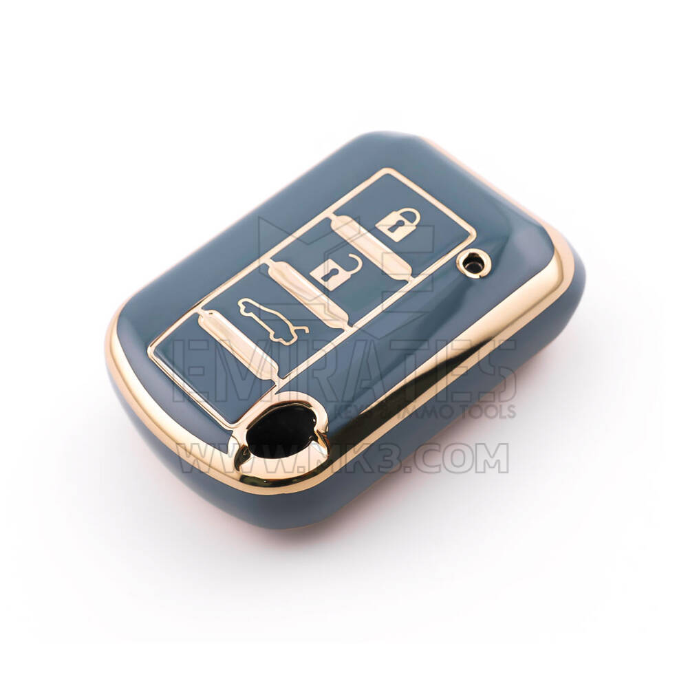 Nova capa de reposição Nano de alta qualidade para Mitsubishi Remote Key 3 botões cinza cor MSB-C11J | Chaves Emirates