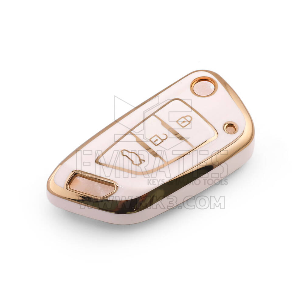 Nuova cover aftermarket nano di alta qualità per chiave remota Xhorse a 3 pulsanti, colore bianco XH-B11J3 | Emirates Keys