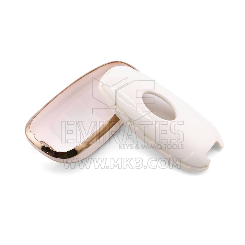 New Aftermarket Nano High Quality Cover For Hyundai Remote Key 5 Button White Color HY-H11J5B  | Emirates Keys