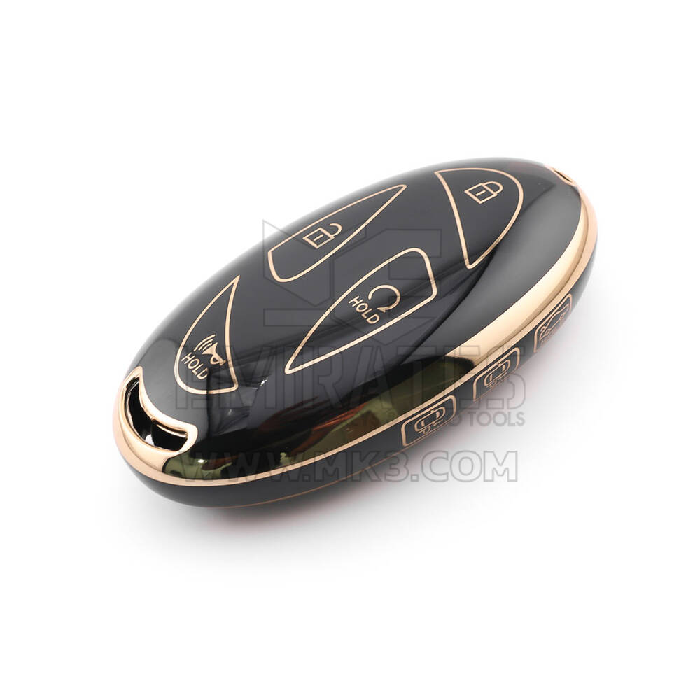 Nueva funda de repuesto Nano de alta calidad para llave remota Hyundai de 7 botones, color negro HY-L11J7A | Emirates Keys