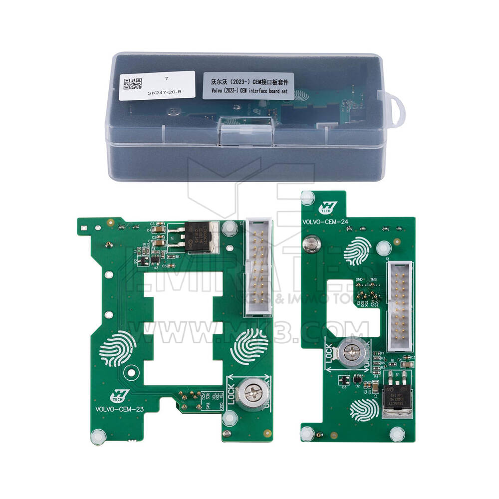 Ensemble de cartes d'interface CEM Yanhua ACDP Volvo 2023-2024 2 cartes d'interface
