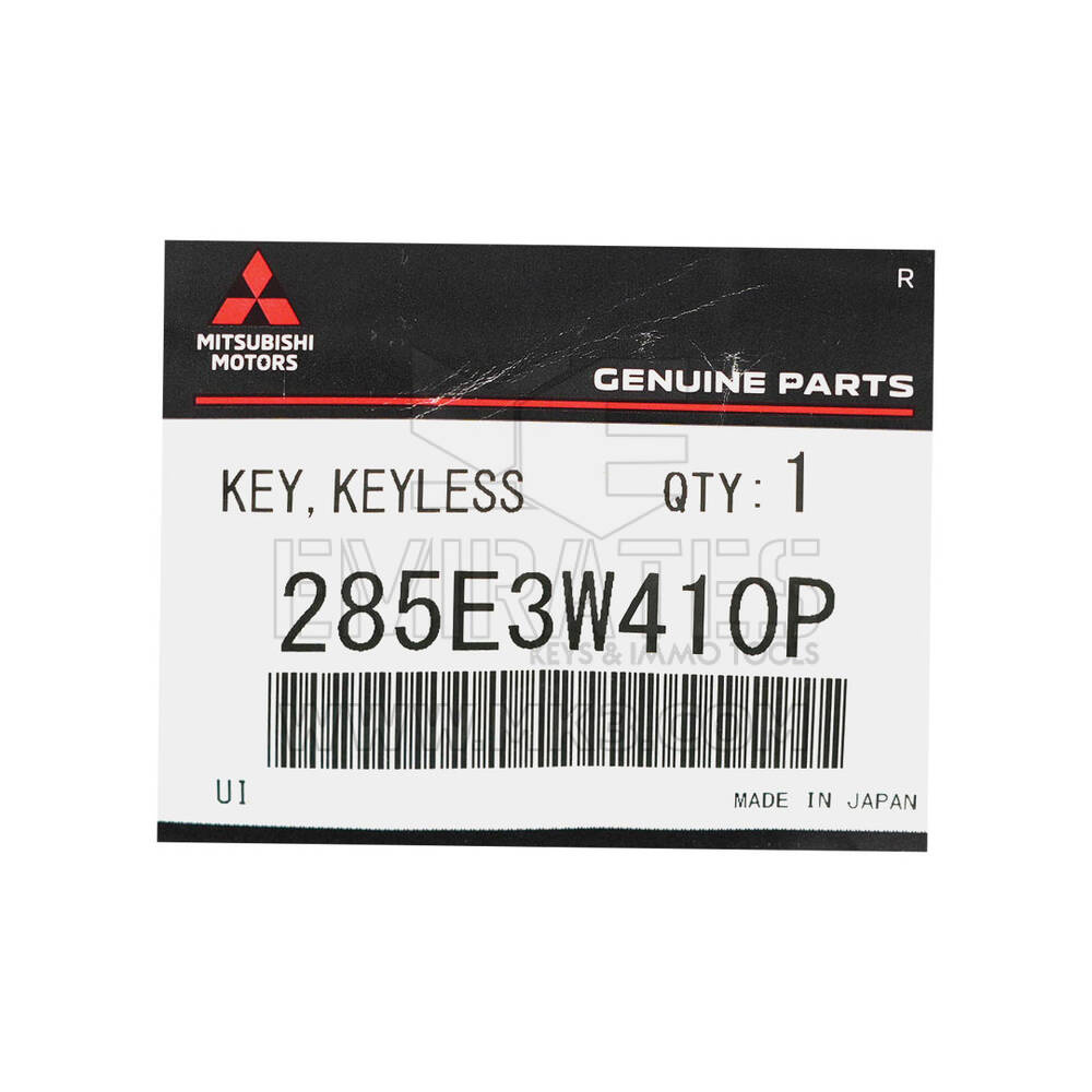 New Mitsubishi Eclipse Cross 2024 Genuine / OEM Smart Remote Key 3 Buttons 433MHz 285E3W410P| Emirates Keys